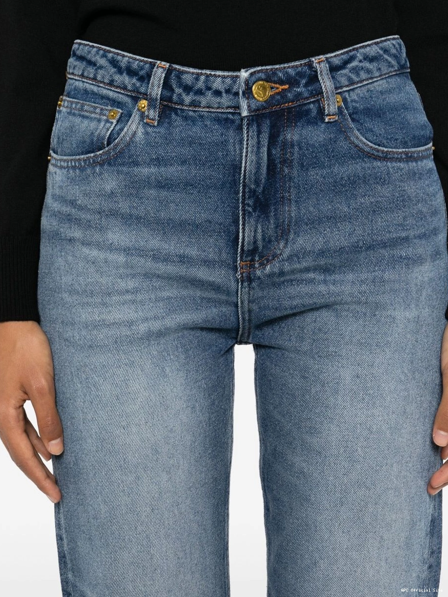 Cheap straight-leg jeans Women mid-rise A.P.C. Kylie 0426